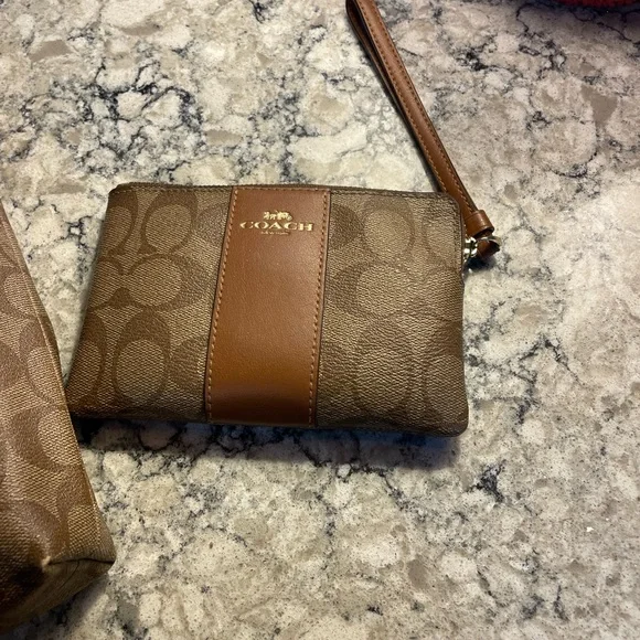 Coach Brown Monogram Crossbody Bag Set - Picture 5 of 5